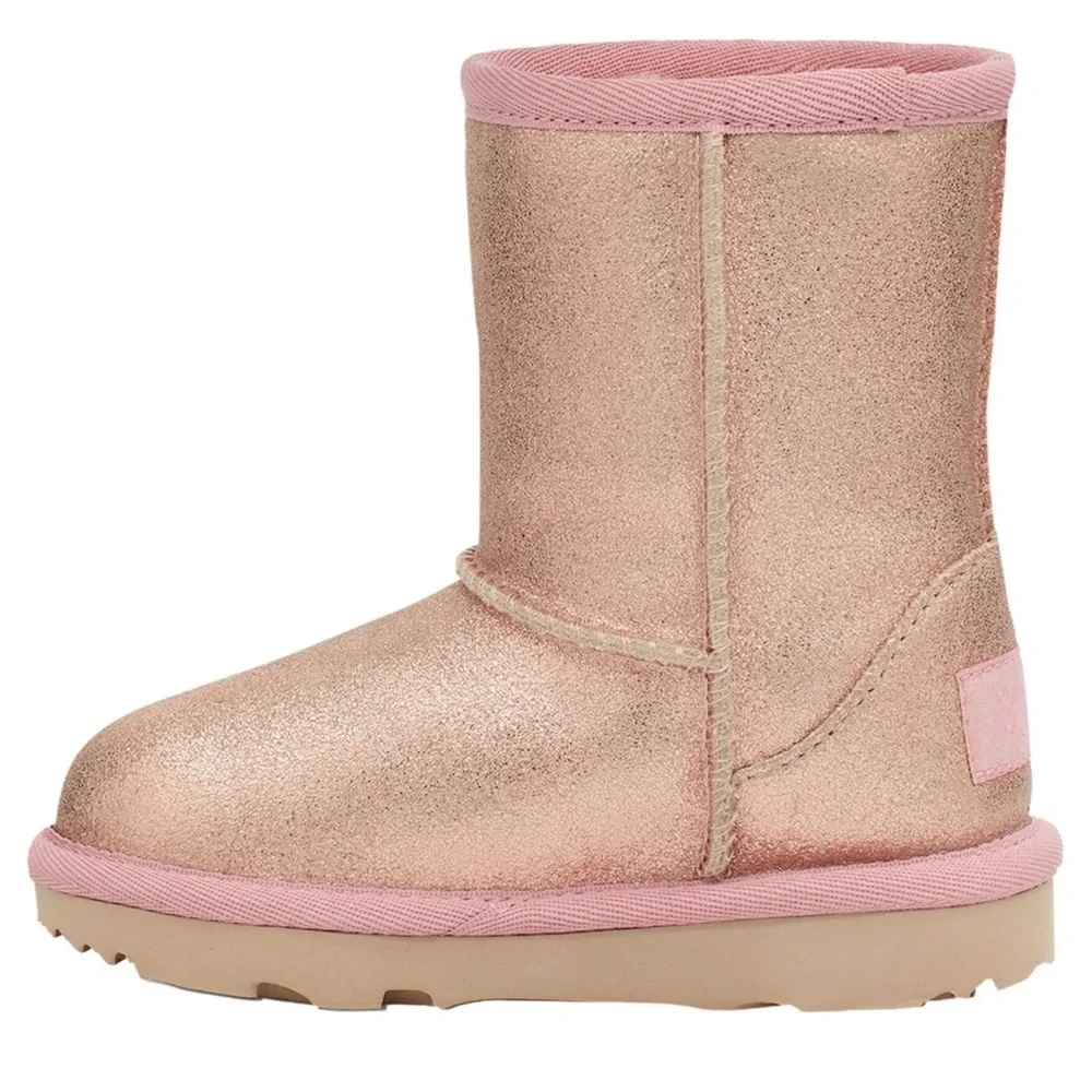 UGG Kids Toddler Classic II Metallic Glitter